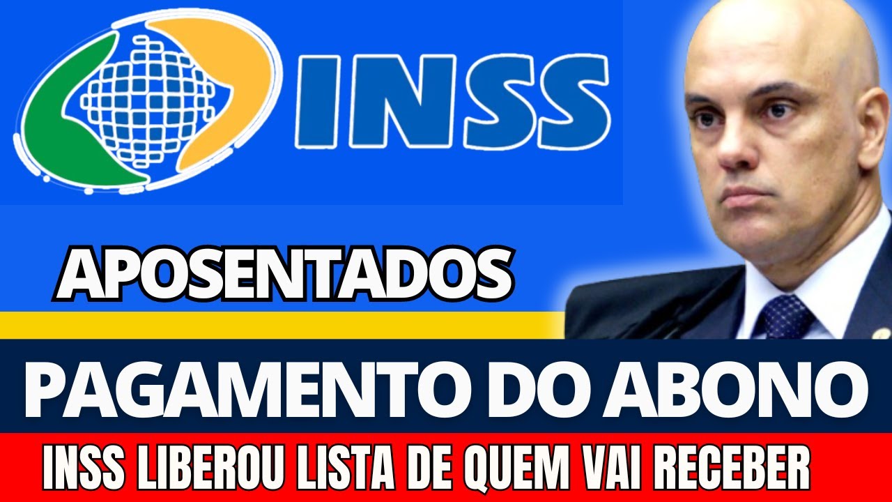 INSS acaba de confirmar PAGAMENTO de abono para APOSENTADOS em NOVEMBRO – VEJA lista oficial
