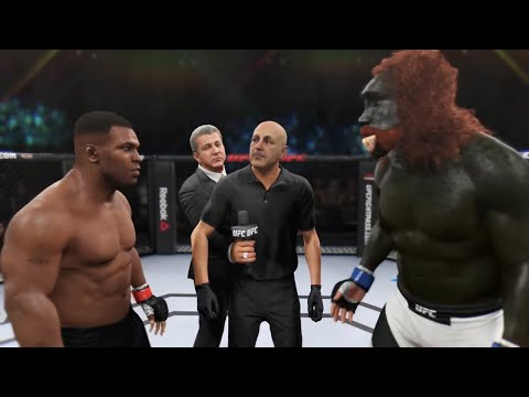 Mike Tyson vs. Swamp Bigfoot - EA Sports UFC 2