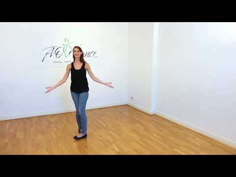 Flashmob 2 Schritt für Schritt - Erklärung im Detail - Line Dance - mit Musik in extra Videos