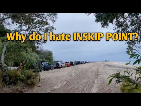 Going to Fraser Island via Inskip Point