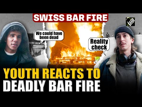 Swiss Bar Fire: Young people living around Crans-Montana react to the deadly fire at ski resort bar