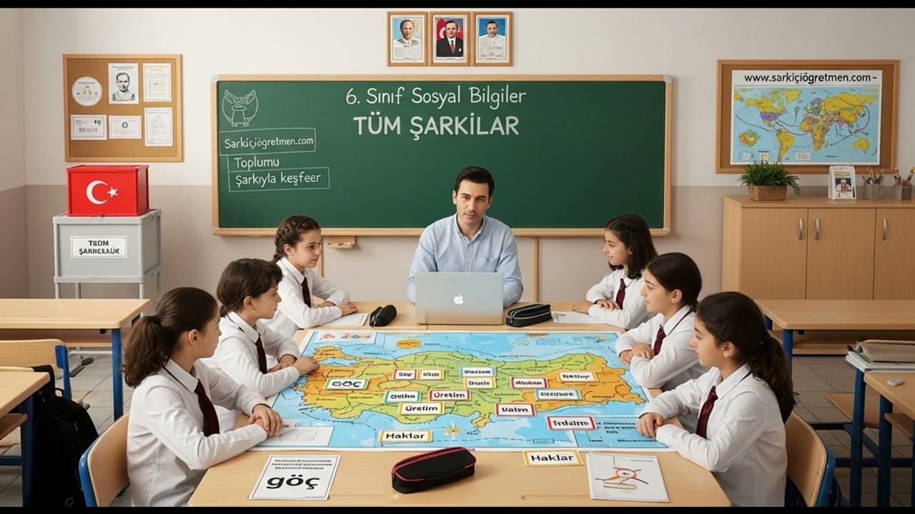 6. SINIF SOSYAL BİLGİLER Tüm Şarkılar