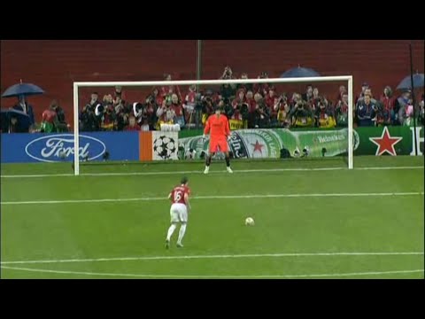 2008 Champions final penalty shootout Manchester united vs Chelsea