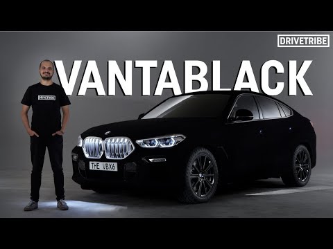 Behold the Darkest Car on Earth: the Vantablack BMW