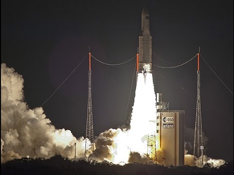 Extended Video - ATV-5 Georges Lemaitre Ariane 5 Launch