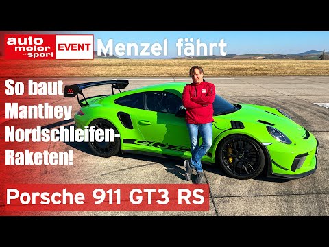 Menzel fährt Porsche 911 GT3 RS Manthey: So schnell ist die Nürburgring-Rakete |auto motor und sport