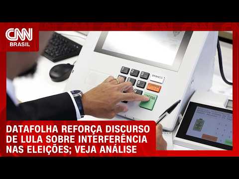 50% acreditam em chance de interferência externa nas eleições, aponta Datafolha | CNN 360°