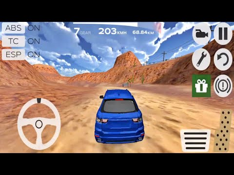 Offorad Extreme SUV 4x4 Driving Simulator: Blue Suv Pro Driver - Android GamePlay 2020