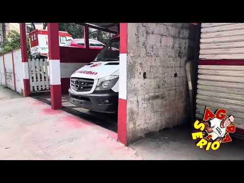 SAMU NÃO AGUENTA MAIS TODO FINAL DE SEMANA O CHEIRO DE FEZES NA GARAGEM DAS AMBULÂNCIAS