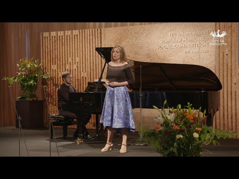 Monika Jägerová - 11th International Stanisław Moniuszko Vocal Competition