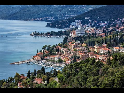 Der Spaziergang durch Opatija, Kroatien VII (Volosko)