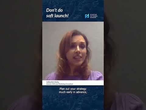 Don't do soft launch Subhashini Simha at The European ... - YouTube