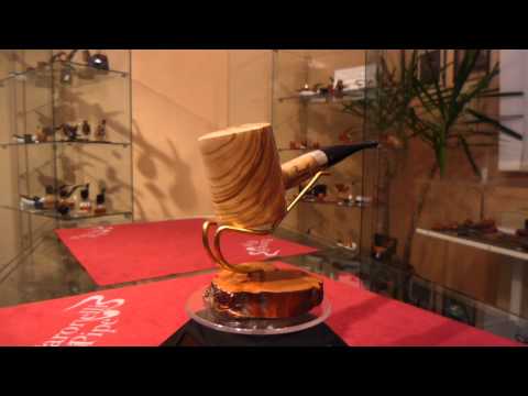 Pipa in olivastro poker fatta a mano - www.paronellipipe.it