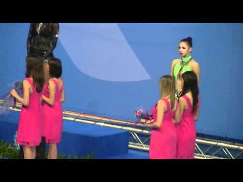 World Cup Pesaro 2012 - Award Ceremony Senior All-Around