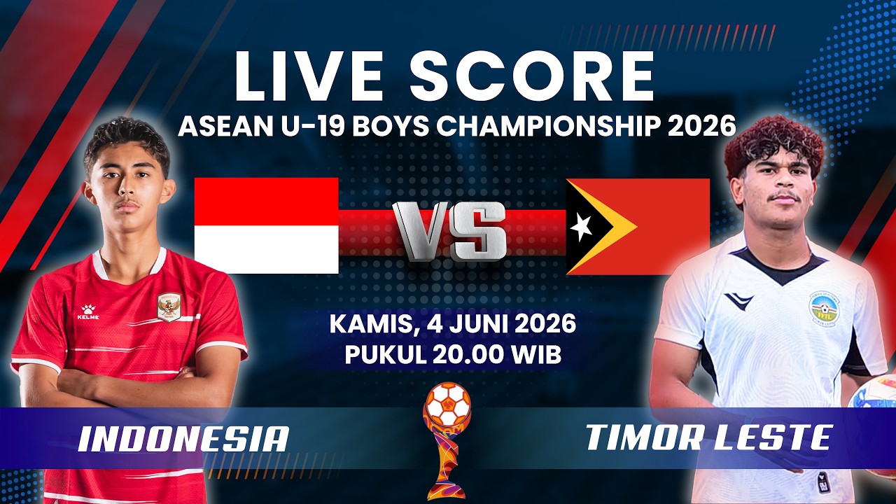 INDONESIA VS TIMOR LESTE MATCH AFF U-19 2026 | LIVE SCORE