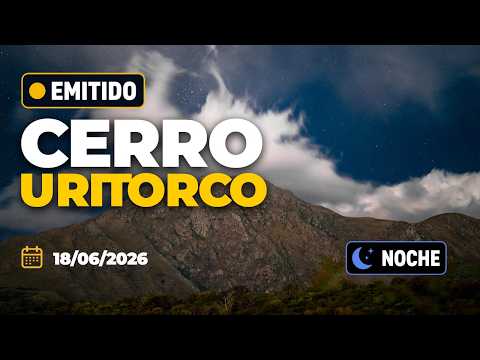 Vista del Cerro Uritorco desde Capilla del Monte. (18/06/2026)