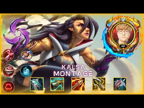 테디 카이사 몽타주 - Pro ADC Teddy Kai’Sa Montage S11 | LOL CoFFee