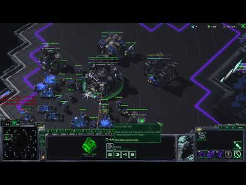 TVT Terran Vs Terran Starcraft 2 Legacy Of The Void 1 Base Push Build