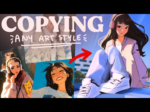 How to copy an art style | doing an art style study of Samdoesarts
