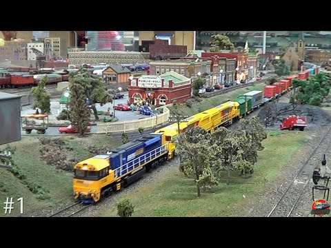Trains on the Stonnington Valley Railway #1 - AMRA Model Railways