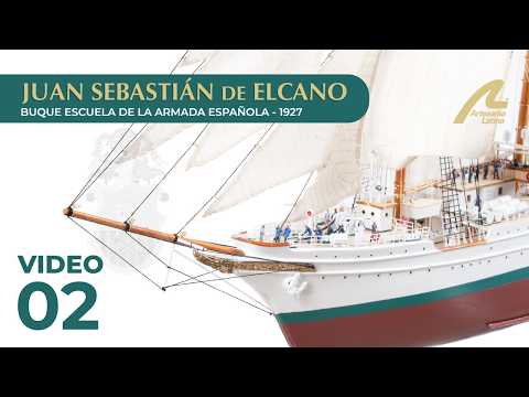 Juan Sebastián Elcano 1/140 - Nº 2 | Instrucciones de Montaje: Montaje de cubiertas e iluminación.