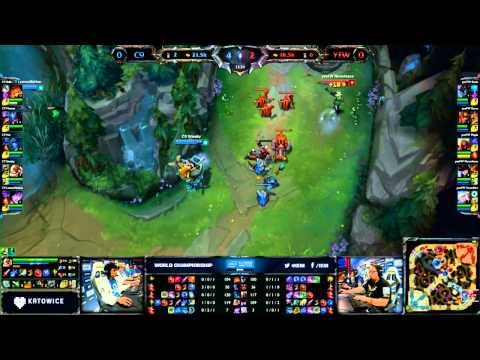 IEM Katowice 2015 World Championship: C9 vs YFW | Cloud 9 vs yoe Flash Wolves (13.03.2015)