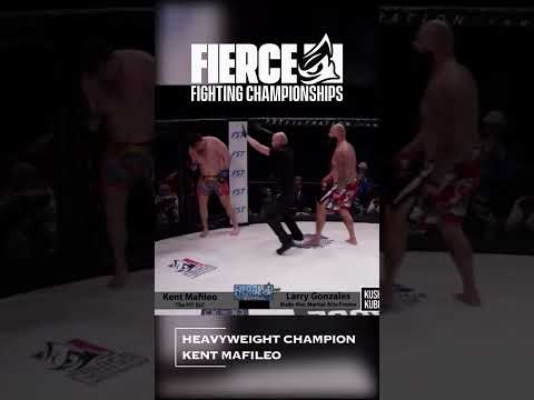 Don’t blink when KENT MAFILEO is in the cage😳