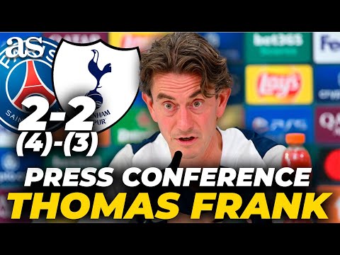 THOMAS FRANK, FULL PRESS CONFERENCE | PSG2(4) vs. TOTTENHAM 2(3) | SUPERCUP FINAL