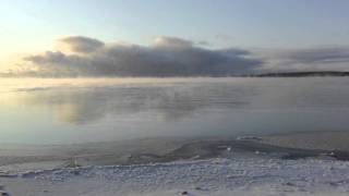 preview picture of video 'First Ice Outting 2012 Couchiching'