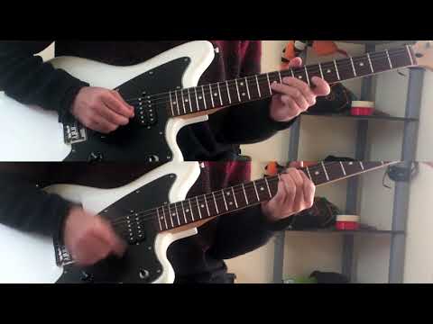 Talking Heads - I Zimbra (guitar cover)
