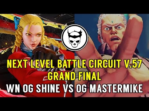 SFV: Next Level Battle Circuit V.57 - Grand Final - Shine vs Mastermike  [1080p/60fps]