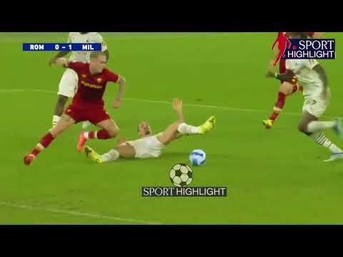 Roma 1 - 2 Ac Milan Hightlights