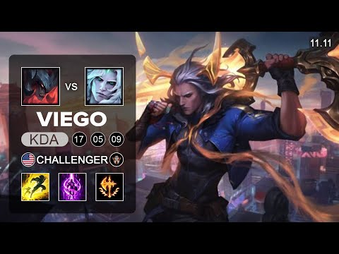 Viego Top vs Aatrox - NA Challenger Patch 11.11