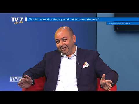 Tv7 con Voi del 21/5/2018 - Social network e rischi penali (1 di 3)