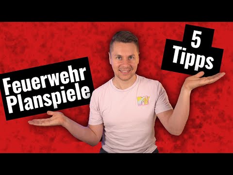 5 hilfreiche Tipps 💡 für das Feuerwehr Planspiel (Planübung Teil 1)