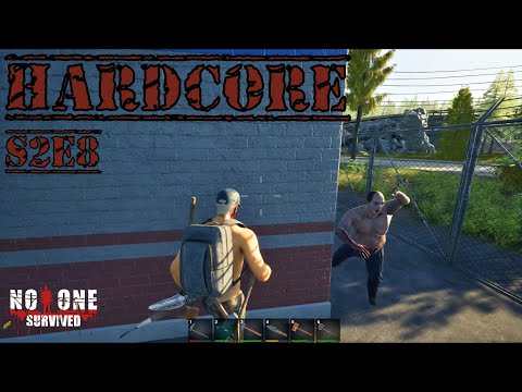 No One Survived S2E8 HARDCORE  Gas Station and Train C5/D5. Let's Play Solo.