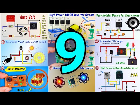 Top 9 Electronics Projects with Old Scrap Components