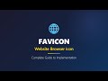 Favicon Complete Guide: Website Icons Explained for Beginners