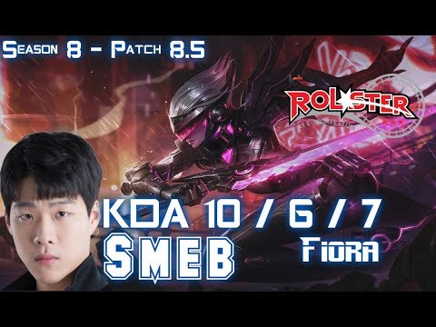 KT Smeb FIORA vs SION Top - Patch 8.5 KR Ranked