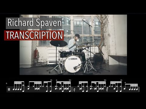 Richard Spaven | Yamaha Stage Custom Hip Kit | Transcription