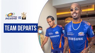 MI leave for RCB clash in Abu Dhabi | मुंबई बनाम बेंगलुरु | Dream11 IPL 2020