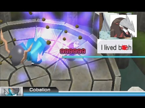 What happens if you beat Cobalion first encounter (Pokemon Rumble Blast) part 2