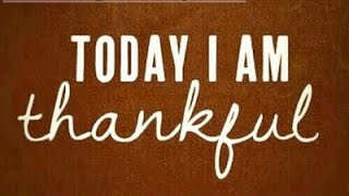 392 b: I Am Thankful For... (A-Z Natural Hair) Thanksgiving Message
