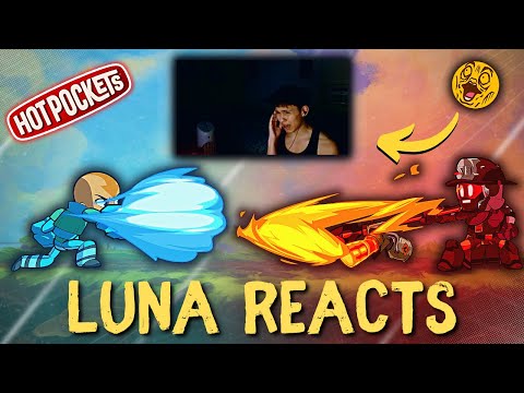 Luna REACTS to Sting Ray/Cody Travis VS Snowy/Hideaway | (Brawlhalla PRO 2v2)