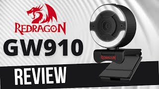NEW! Redragon OneSHOT GW910  Webcam  (Unboxing, Video and Sound Test!)