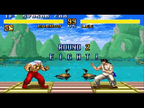 Fighter's History Boss Hack - Snes | Play Karnov