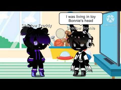 Shadow Bonnie And Shadow Freddy Meet together|my au IN DESCRIPTION!