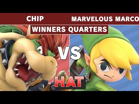 HAT 70 - TBE | Chip (Bowser) Vs. W8 | Marvelous_Marco (Toon Link) Winners Quarters - Smash Ultimate