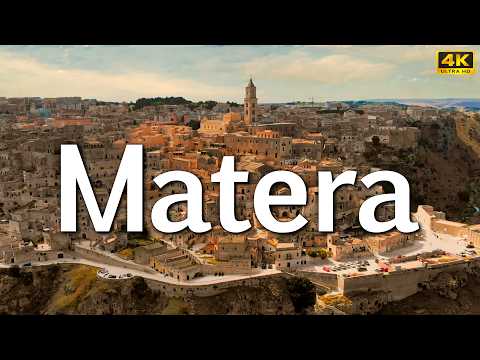 🇮🇹 Matera Italy Magical Walk Through the Stone Labyrinth of Sassi 4K