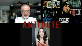 Ashlynn Yennie & director Peter Daskaloff of Antidote video interview - Without Your Head Podcast video